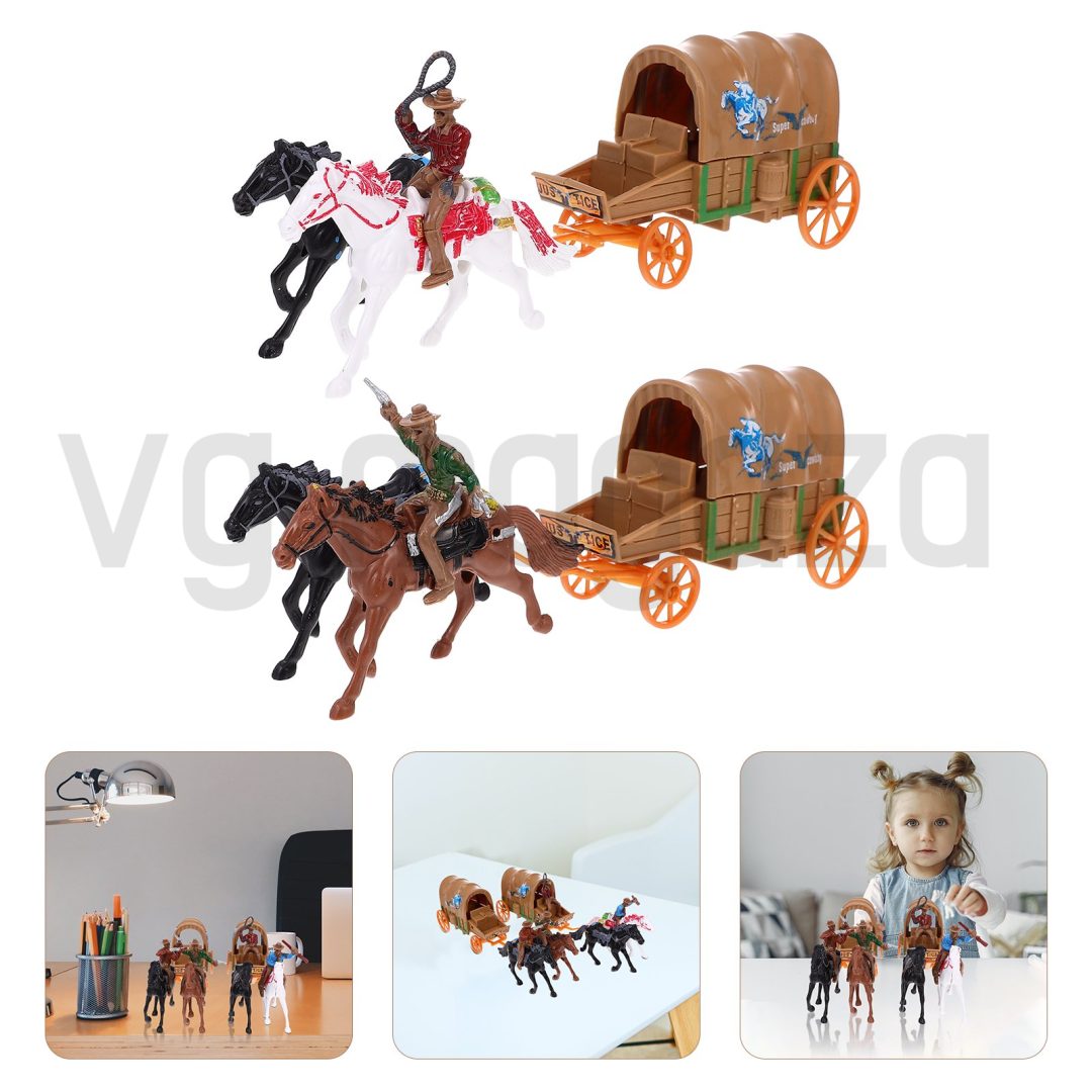 Kaubojski SET Figurica Wild West Za Uzbudljivu Avanturu Sa KAUBOJIMA i Indijanacima - Image 3