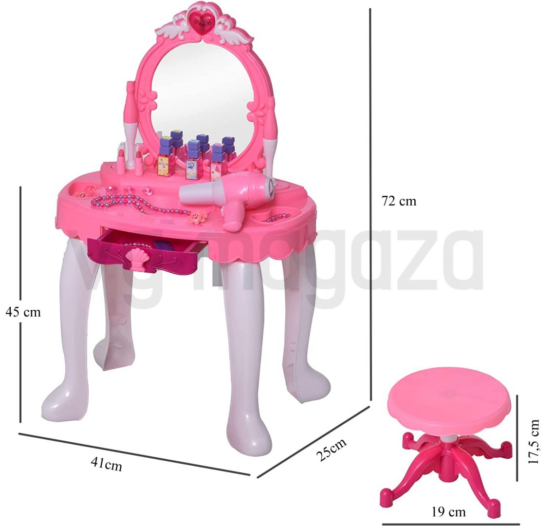 Set Za ULEPŠAVANJE Malih Princeza Sa Glamuroznim MAGIČNIM Ogledalom - Image 5