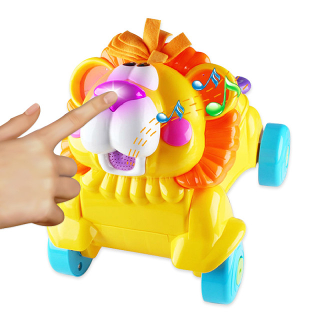 Muzička hodalica 2u1 – Hodalica za bebe sa likom lava - Image 4